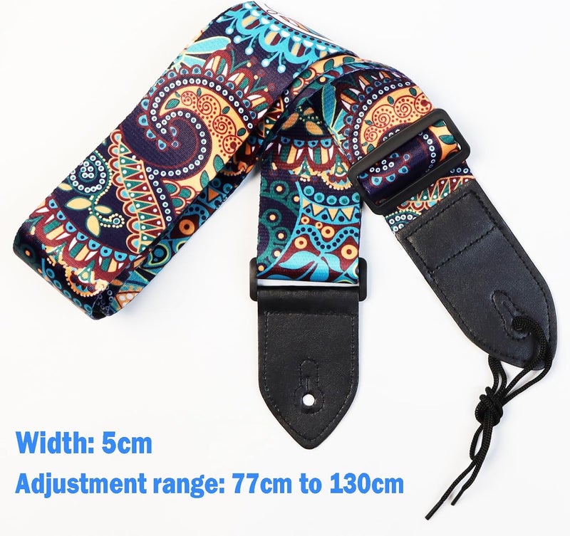 Junlego Junjuleo Ukulele Strap with Capo, 10 Color Picks, Adjustable Shoulder Strap - Image 3